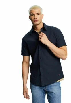 ESPRIT Kurzarm - Overhemd - Navy -ESPRIT Winkel 06db27d9df90451e8745807b5d0fab0f