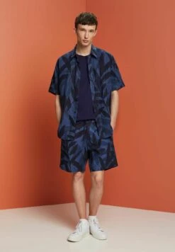 ESPRIT Short Sleeve - T-Shirt Print - Dark Blue -ESPRIT Winkel 079e7bda6039415c8c5104d845d2bd87
