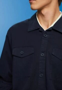 ESPRIT Mit Zwei Brusttaschen - Overhemd - Navy 12 ESPRIT Mit Zwei Brusttaschen - Overhemd - Navy -ESPRIT Winkel 084f2c53939f435e92b8171193d5bf82