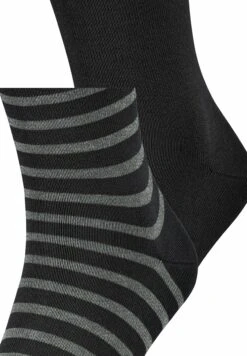 ESPRIT Fine Stripe 2-Pack With Pattern - Sokken - Black -ESPRIT Winkel 097bf3759e554eecaa6663f1fb2f39ee
