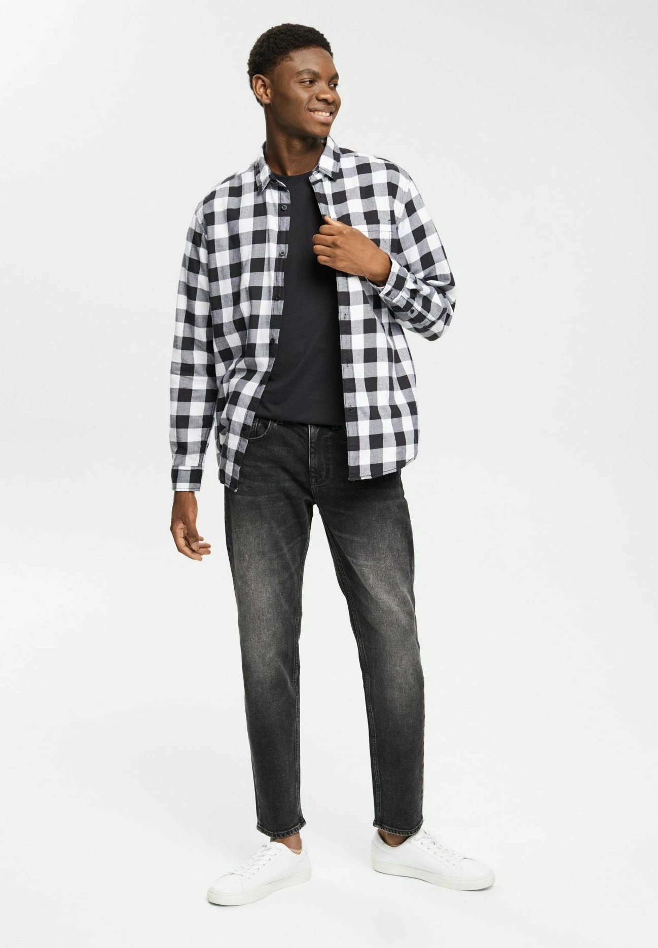 Edc By Esprit Regular Fit - Overhemd - Black 4 Edc By Esprit Regular Fit - Overhemd - Black - Afbeelding 4