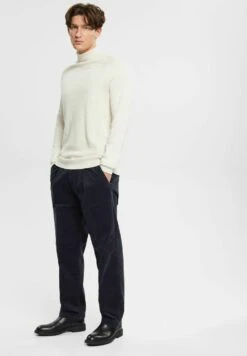 ESPRIT Cordhose- Chino - Navy