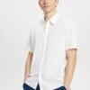 Edc By Esprit Kurzärmeliges - Overhemd - White