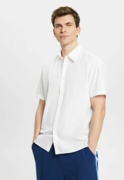 Edc By Esprit Kurzärmeliges - Overhemd - White