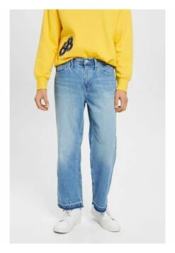 ESPRIT Straight Leg Jeans - Blue Light Washed