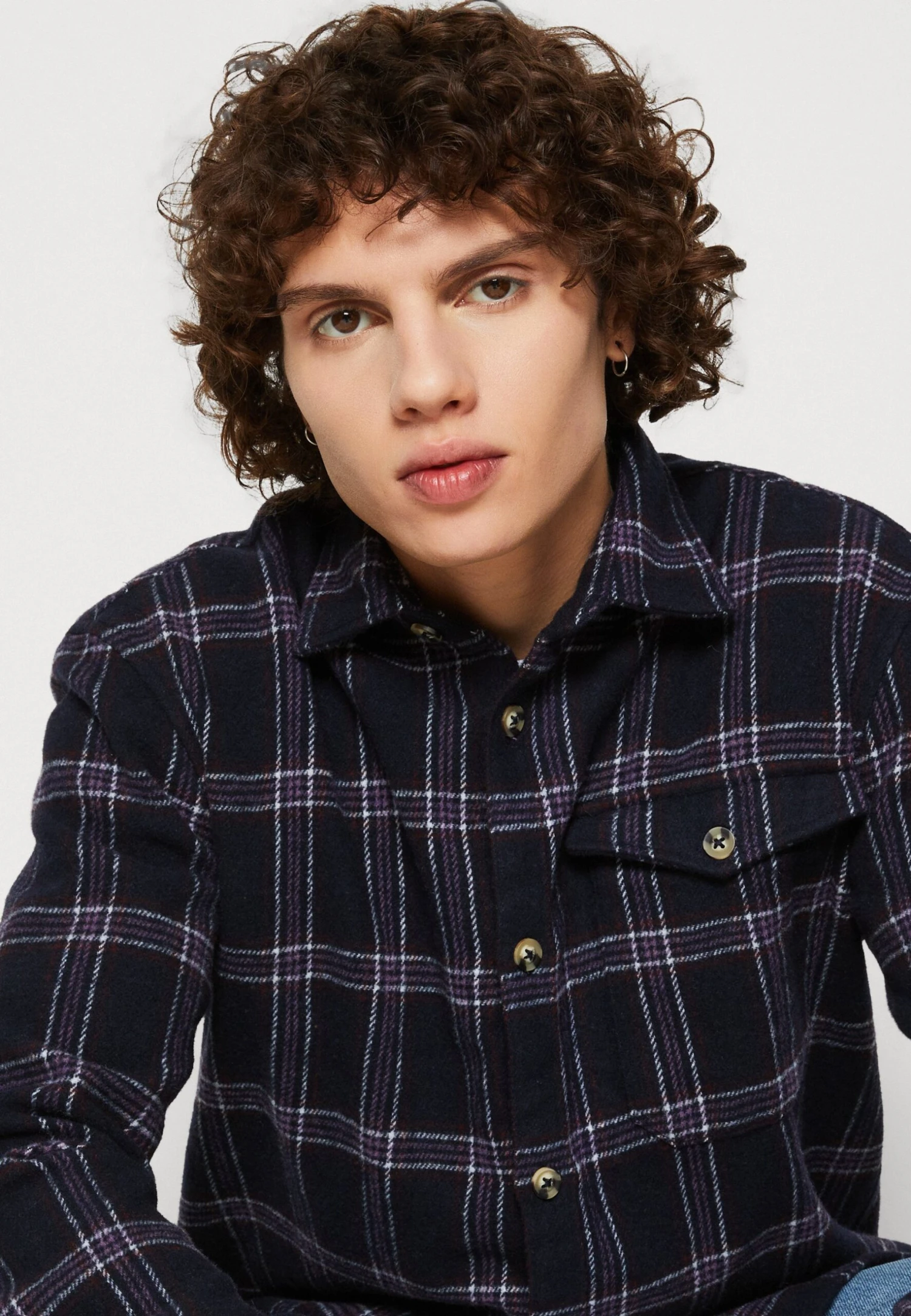 ESPRIT Overshirt - Overhemd - Navy 4 ESPRIT Overshirt - Overhemd - Navy - Afbeelding 4