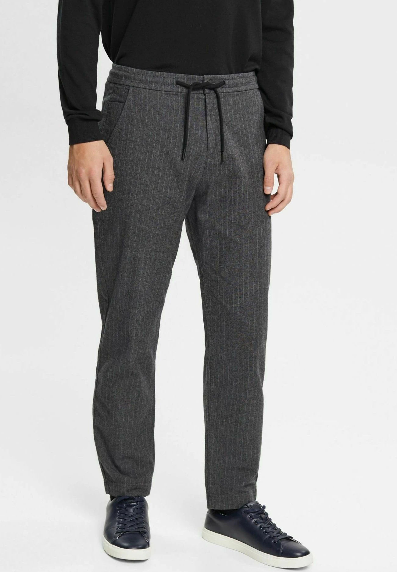 ESPRIT Mit Kordelzugbund - Broek - Medium Grey 1 ESPRIT Mit Kordelzugbund - Broek - Medium Grey