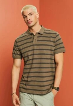 ESPRIT Short Sleeve - Poloshirt - Khaki Green -ESPRIT Winkel 139376d78c1d46fca6a6c81bc7cd5a98