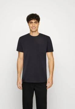ESPRIT Nebu Dye - T-Shirt Basic - Black