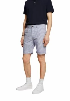 ESPRIT Gestreifte- Shorts - Blue