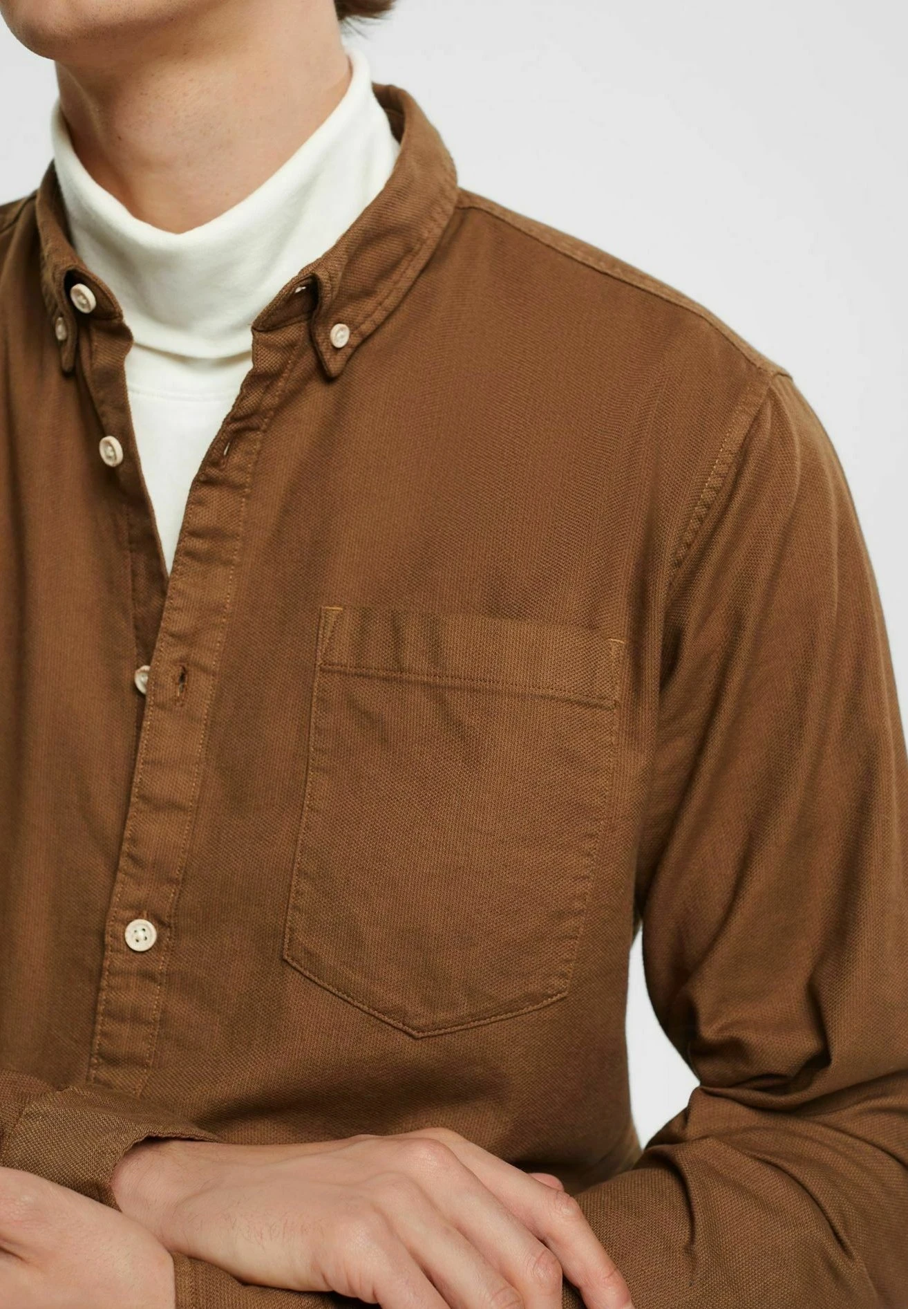 ESPRIT Overhemd - Bark 4 ESPRIT Overhemd - Bark - Afbeelding 4