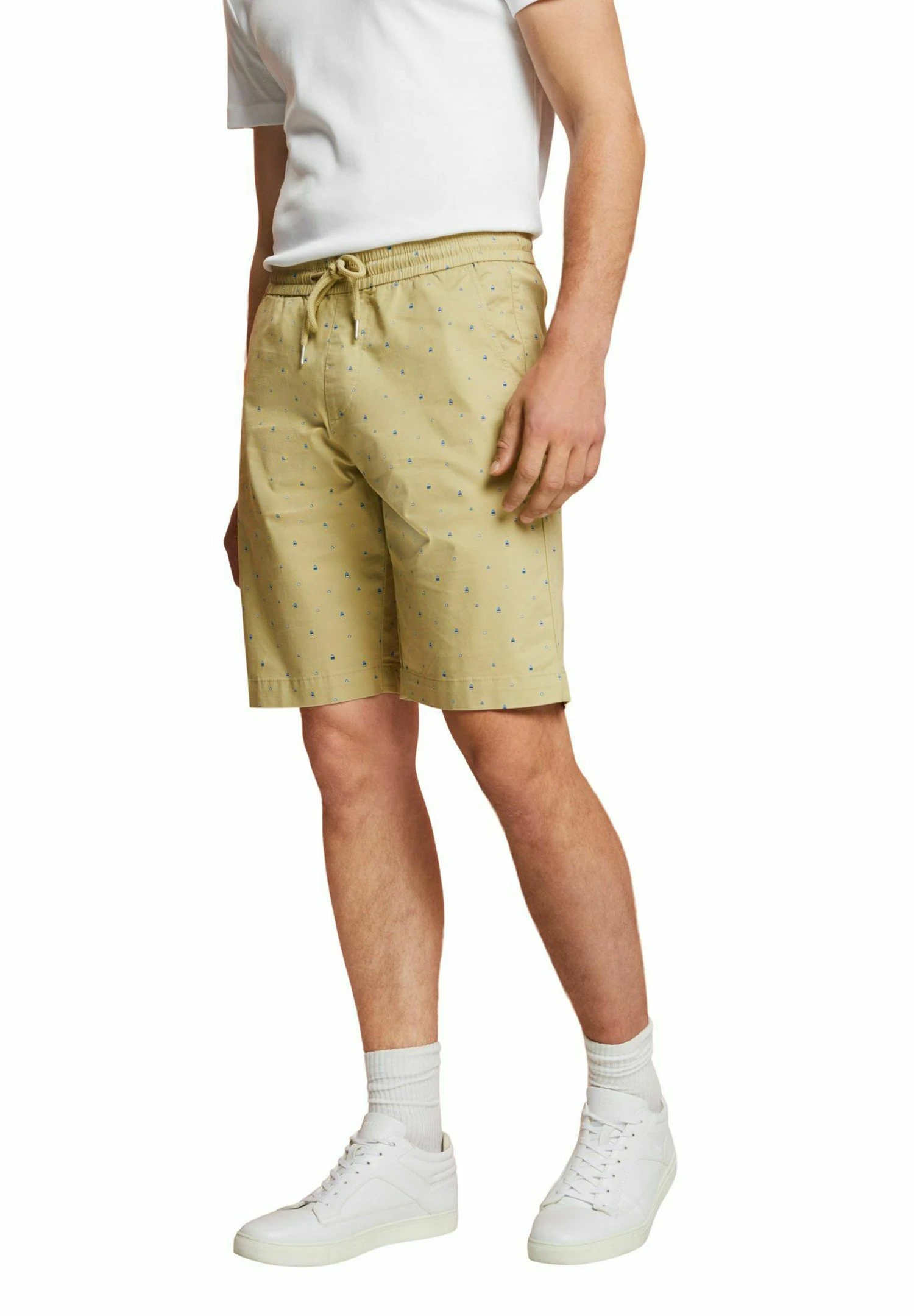 Edc By Esprit Gemusterte Pull On - Trainingsbroek - Pastel Green 1 Edc By Esprit Gemusterte Pull On - Trainingsbroek - Pastel Green