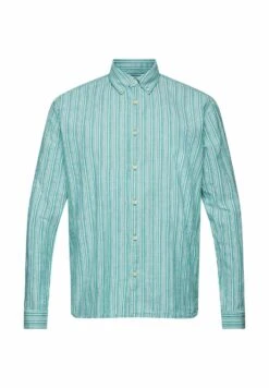 ESPRIT Streifen Mit Anteil - Overhemd - Emerald Green -ESPRIT Winkel 1730cf77677648c58a0c46b1dd313a1b