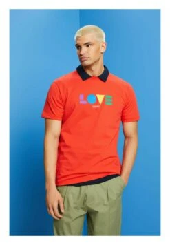 ESPRIT Mit Geometrischem Love-Print - T-Shirt Print - Orange Red 13 ESPRIT Mit Geometrischem Love-Print - T-Shirt Print - Orange Red -ESPRIT Winkel 1ecdbaacbe954c84828b2e4eda4c801a