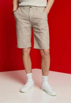 ESPRIT Gestreifte- Shorts - Beige -ESPRIT Winkel 1f32cb3465274401a749f9a41b58511e