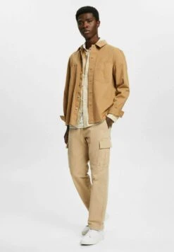 ESPRIT Cargobroek - Light Beige