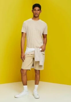 ESPRIT T-Shirt Print - Sand -ESPRIT Winkel 24a6f94665074b09b020b09f594ab301