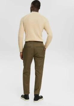 Edc By Esprit Stil - Chino - Dark Khaki -ESPRIT Winkel 263f3b872de14b7cbe875b36c0da7cce