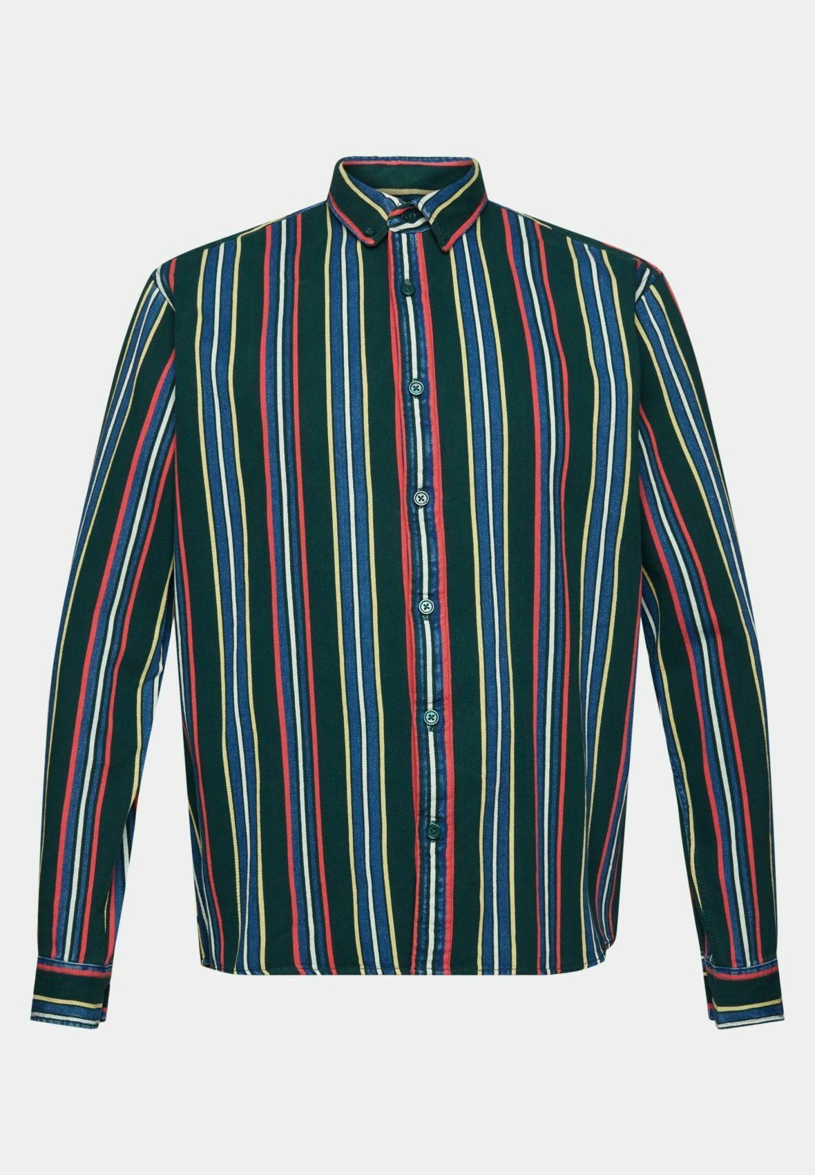 Edc By Esprit Mit Streifen - Overhemd - Dark Teal Green 9 Edc By Esprit Mit Streifen - Overhemd - Dark Teal Green - Afbeelding 9