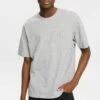 Edc By Esprit Meliertes - T-Shirt Basic - Medium Grey