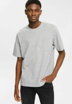 Edc By Esprit Meliertes - T-Shirt Basic - Medium Grey