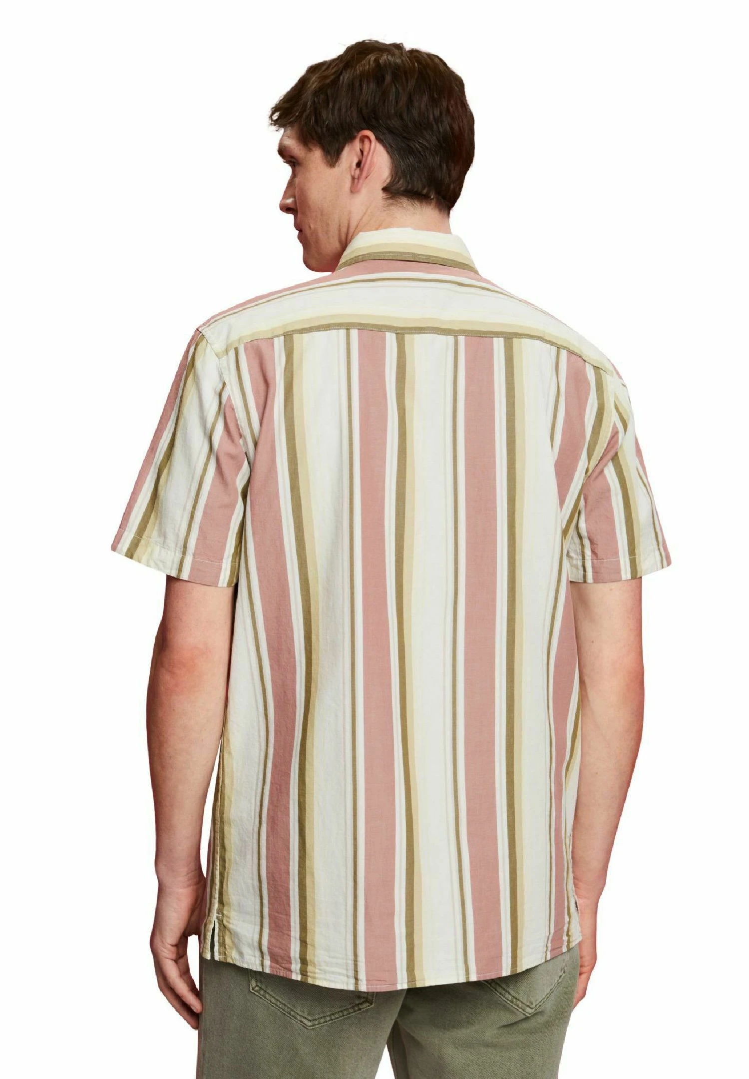 Edc By Esprit Overhemd - Dark Old Pink 2 Edc By Esprit Overhemd - Dark Old Pink - Afbeelding 2