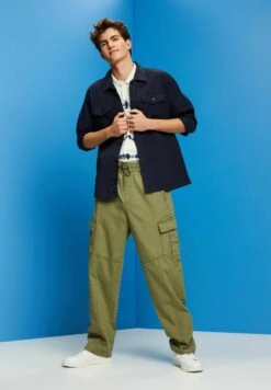 ESPRIT Mit Zwei Brusttaschen - Overhemd - Navy