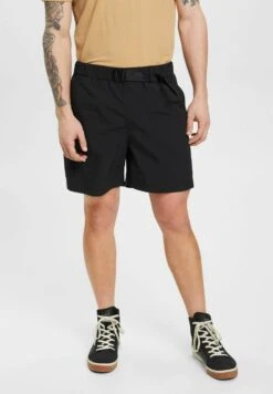 Edc By Esprit Leichte Washed Look - Shorts - Black