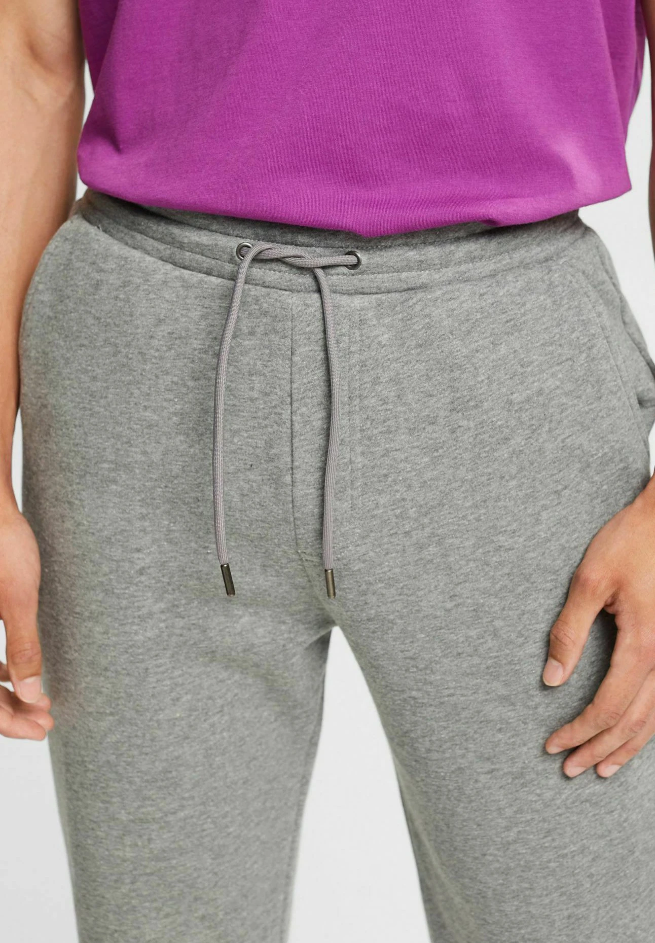 Edc By Esprit Mit Kordelzug - Trainingsbroek - Medium Grey 4 Edc By Esprit Mit Kordelzug - Trainingsbroek - Medium Grey - Afbeelding 4