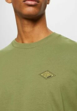 ESPRIT Mit Logo Print - T-Shirt Basic - Olive -ESPRIT Winkel 354ee06f41ac4c9b9f7d4b9c07399ada