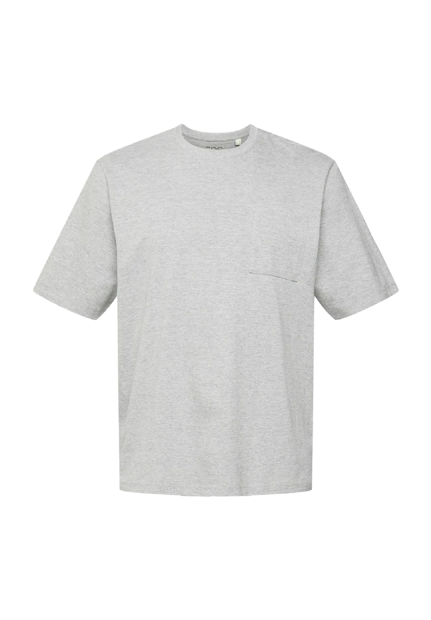 Edc By Esprit Meliertes - T-Shirt Basic - Medium Grey 6 Edc By Esprit Meliertes - T-Shirt Basic - Medium Grey - Afbeelding 6