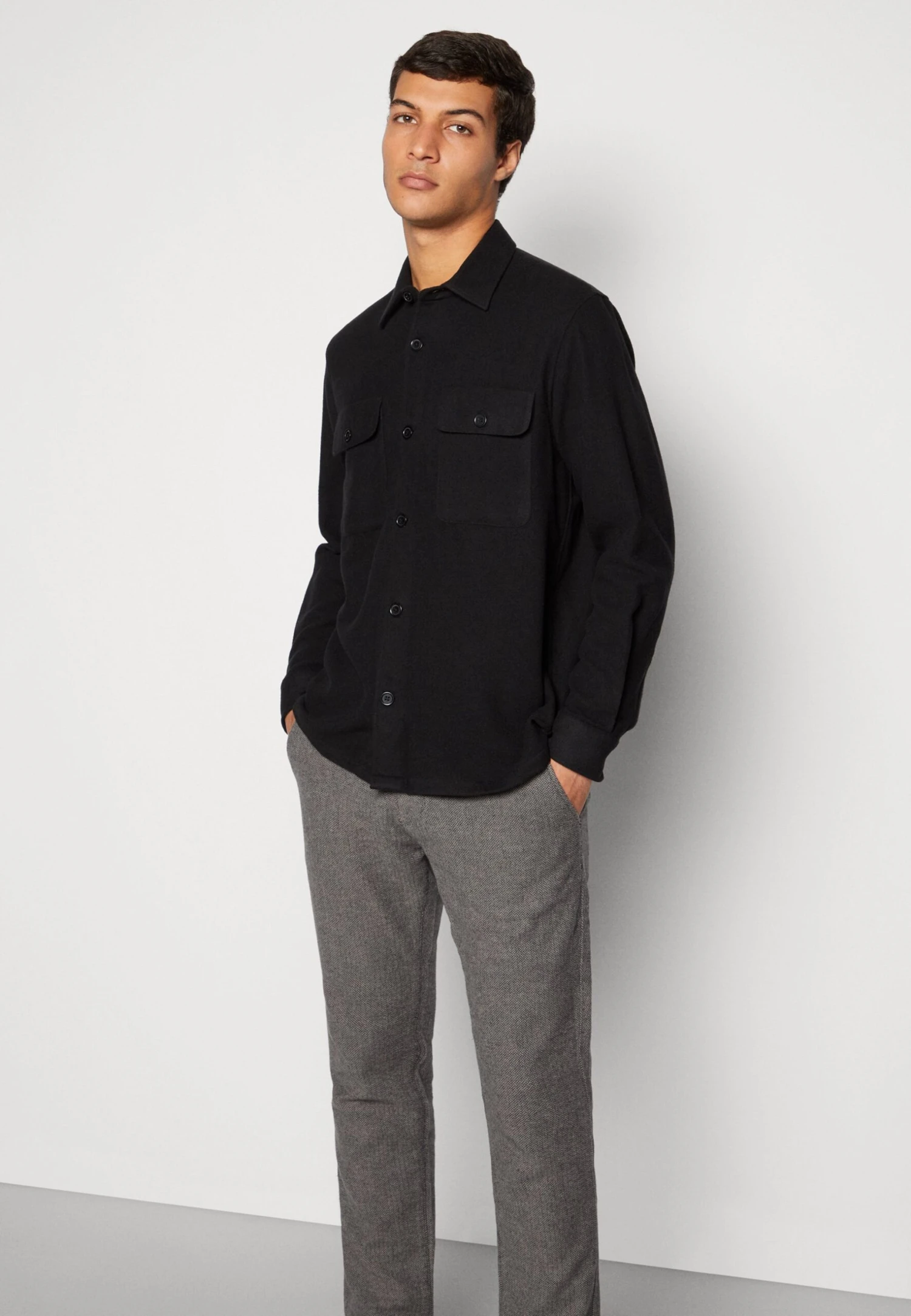 ESPRIT Sus F Brushed H - Chino - Grey 4 ESPRIT Sus F Brushed H - Chino - Grey - Afbeelding 4