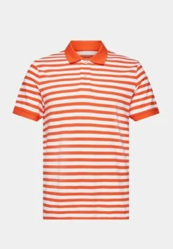 ESPRIT Gestreiftes - Poloshirt - Orange Red -ESPRIT Winkel 3815490bb7ba4023a444c5bef0968a7e