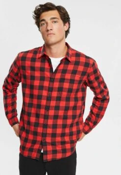 Edc By Esprit Regular Fit - Overhemd - Red