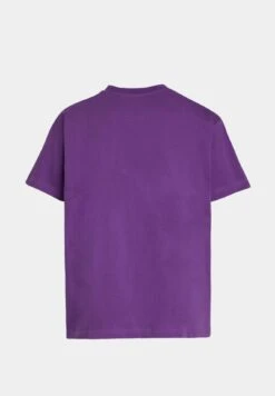 ESPRIT Mit Beflocktem Logo-Aufnäher - T-Shirt Print - Dark Purple -ESPRIT Winkel 3e14466cbb8044c8a6a0d15314869777