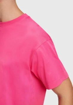 ESPRIT Mit Logo-Aufnäher Mit Nieten - T-Shirt Print - Pink Fuchsia -ESPRIT Winkel 3fd153a4b7b54f8688553d29444ea538