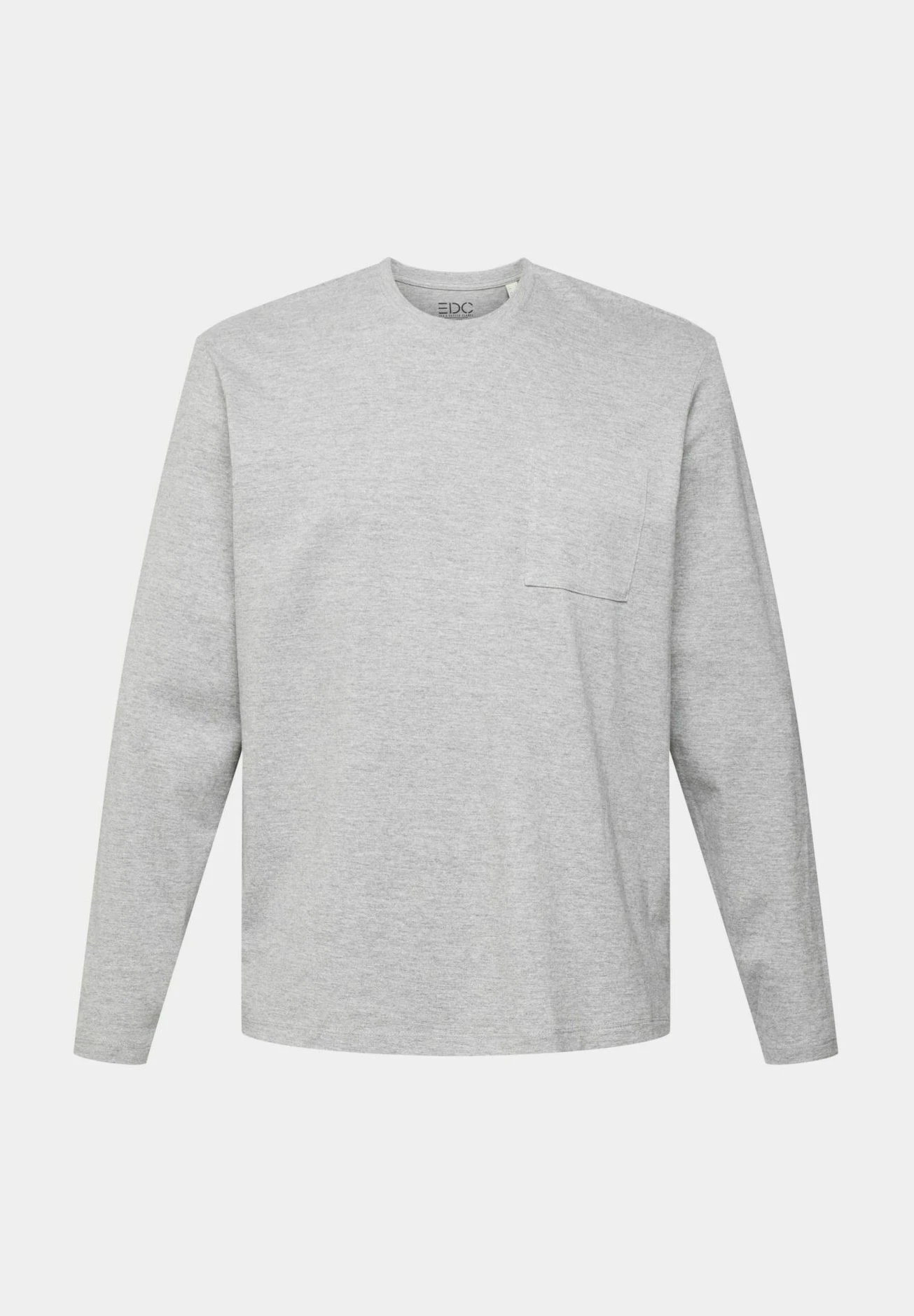 Edc By Esprit Longsleeve - Medium Grey 8 Edc By Esprit Longsleeve - Medium Grey - Afbeelding 8