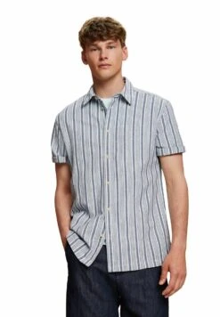 Edc By Esprit Kurzärmeliges- Overhemd - Dark Blue