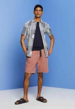 ESPRIT Leichtes Kurzarm - Overhemd - Dark Blue -ESPRIT Winkel 445006120f60434da5ba4b6a7b002f82