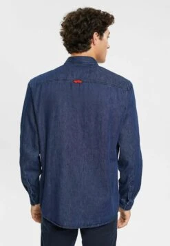 Edc By Esprit Regular Fit - Overhemd - Blue Dark Washed -ESPRIT Winkel 44e9aaad6a5647fcb9740085bc1b1069