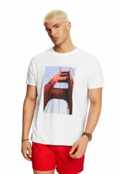 ESPRIT T-Shirt Print - White