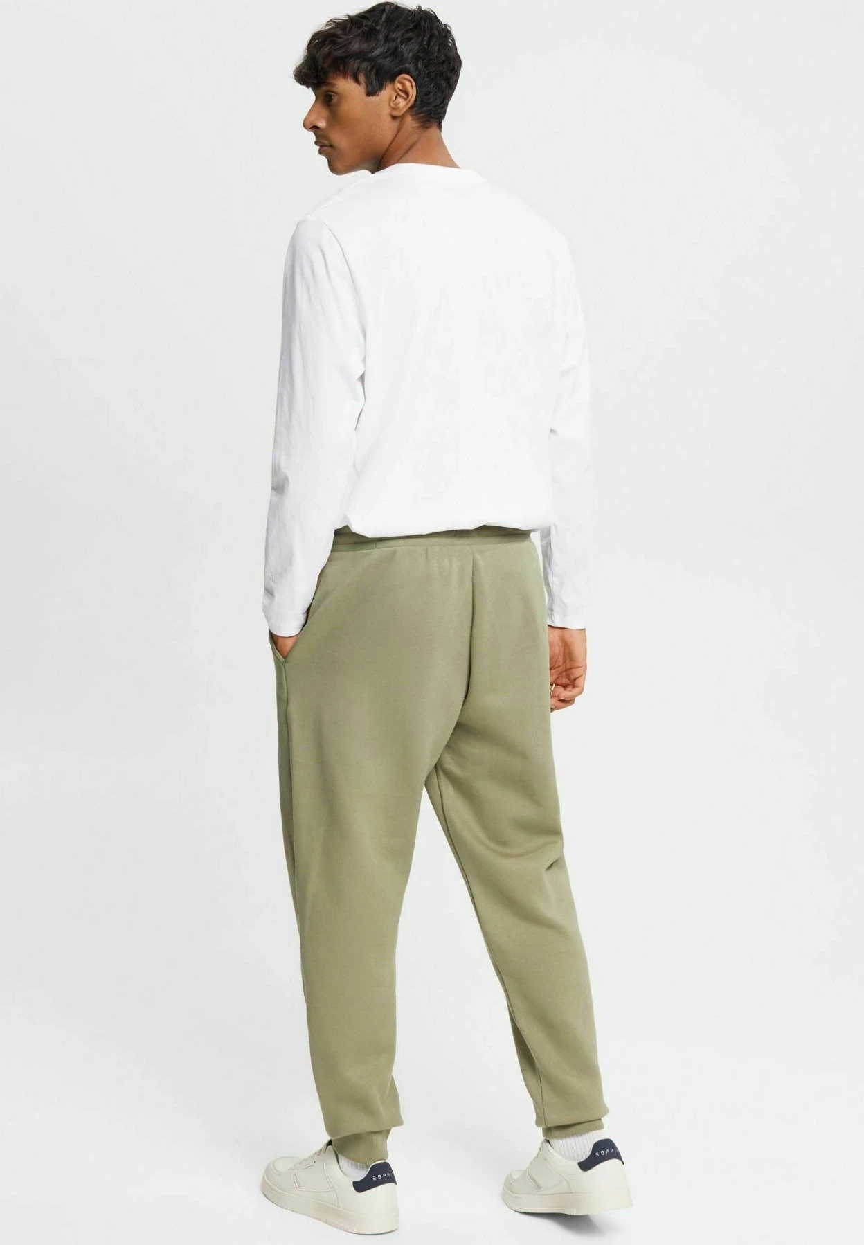 Edc By Esprit Mit Kordelzug - Trainingsbroek - Light Khaki 3 Edc By Esprit Mit Kordelzug - Trainingsbroek - Light Khaki - Afbeelding 3