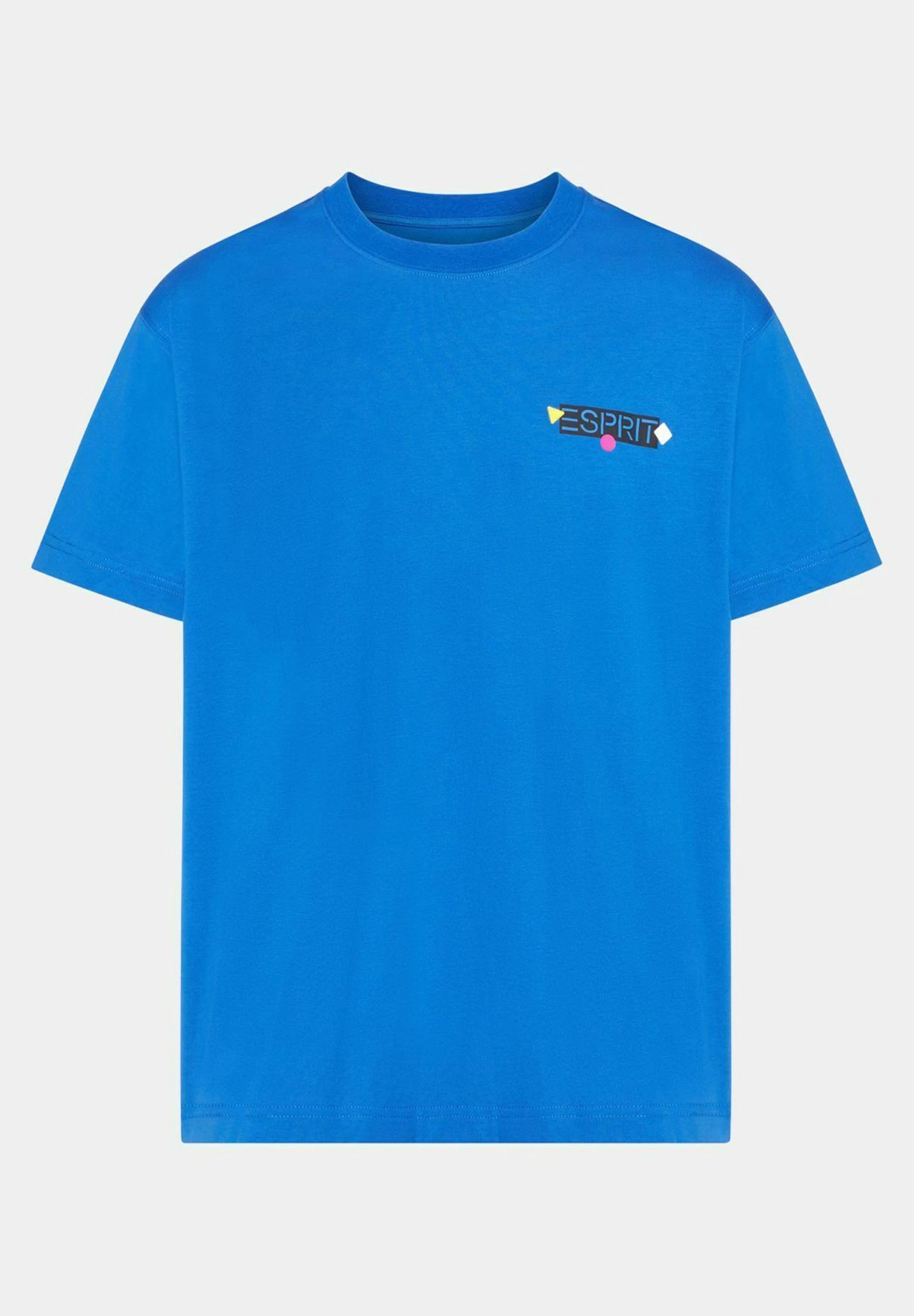 ESPRIT Yagi Archive Mit Grafik Logo - T-Shirt Basic - Blue 7 ESPRIT Yagi Archive Mit Grafik Logo - T-Shirt Basic - Blue - Afbeelding 7