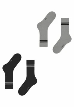 ESPRIT Tennis Stripe 2-Pack With Pattern - Sokken - BlackMix -ESPRIT Winkel 52c861726b7941a0bcbbb10d024671a4