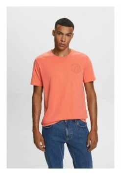 ESPRIT T-Shirt Basic - Coral Red