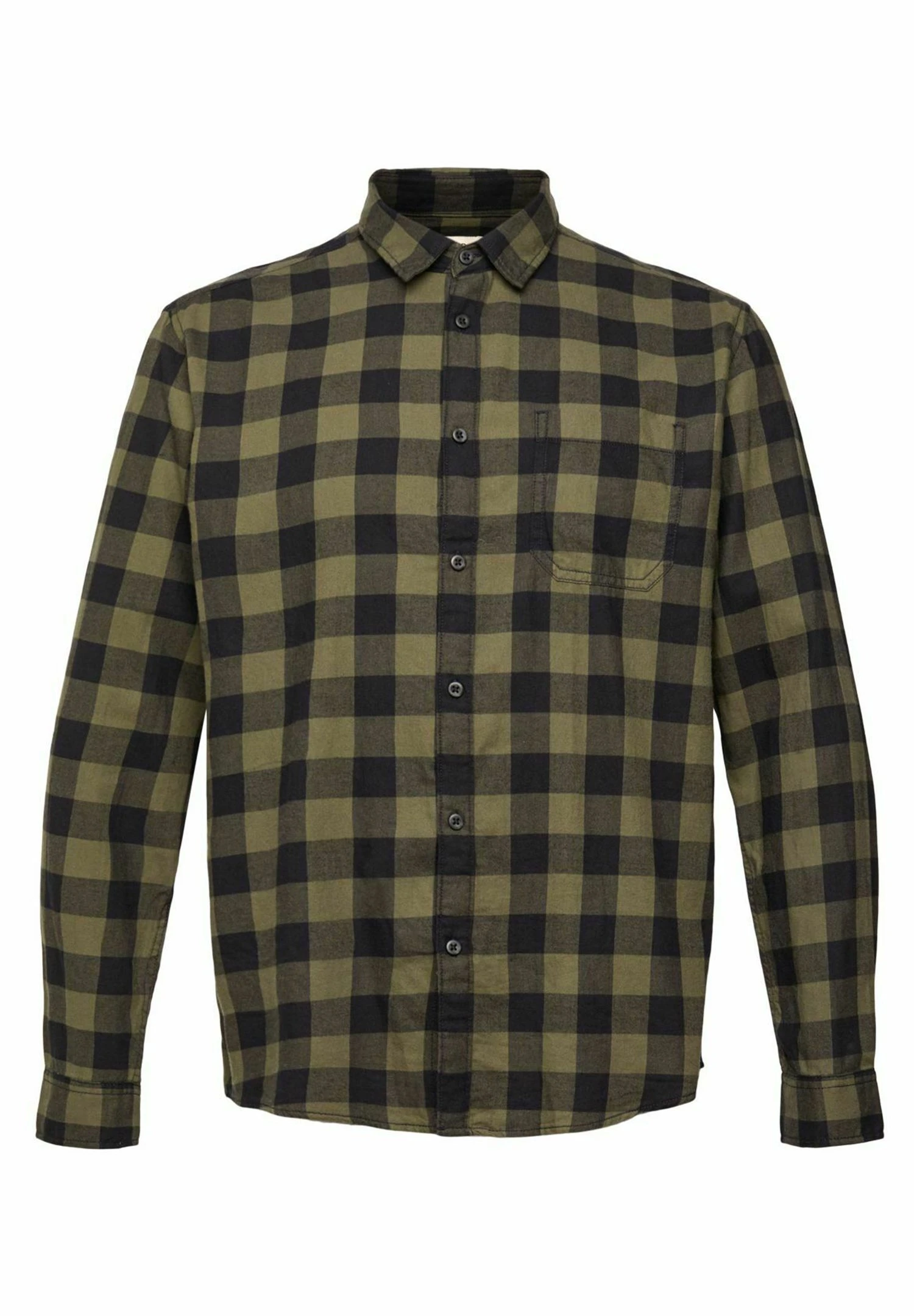 Edc By Esprit Regular Fit - Overhemd - Khaki Green 6 Edc By Esprit Regular Fit - Overhemd - Khaki Green - Afbeelding 6