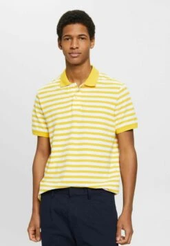 ESPRIT Gestreiftes - Poloshirt - Golden Orange