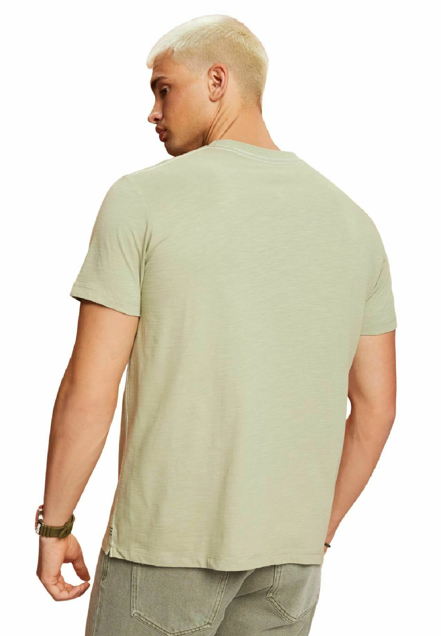 ESPRIT T-Shirt Basic - Light Green 2 ESPRIT T-Shirt Basic - Light Green - Afbeelding 2