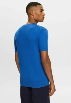 ESPRIT Sweaters - T-Shirt Basic - Bright Blue -ESPRIT Winkel 59d4b4a5d1c940659ed6f8e51a869fbf