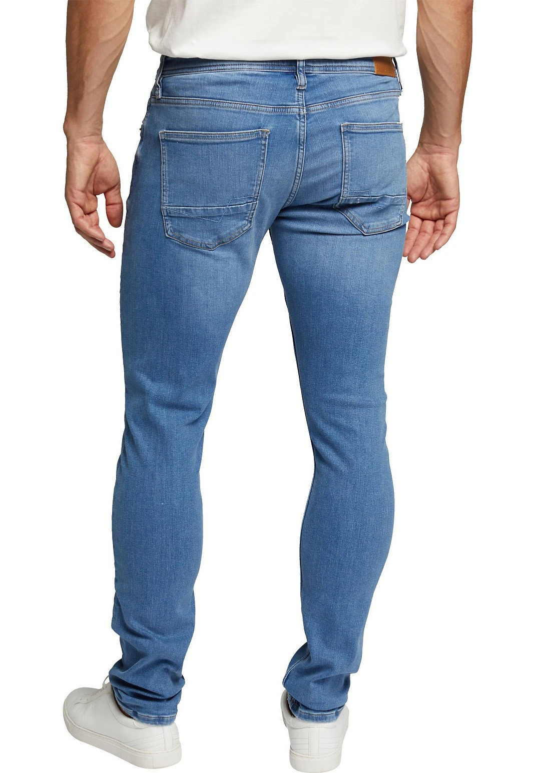 ESPRIT Slim Fit Jeans - Blue Light Washed 7 ESPRIT Slim Fit Jeans - Blue Light Washed - Afbeelding 7